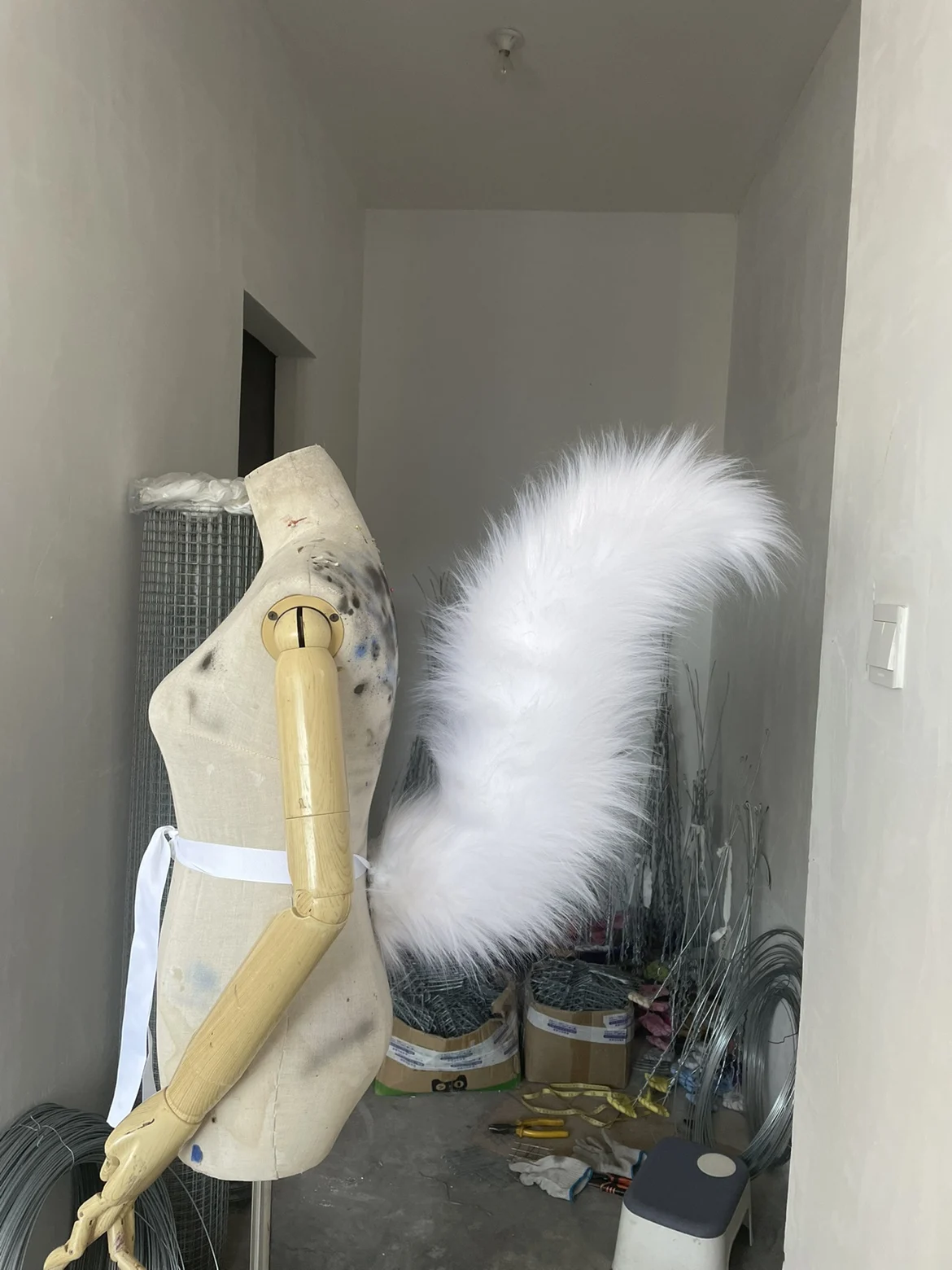 Anime Aristocats Marie Katze Schwanz Frauen Männer Halloween Karneval Phantasie Party Cosplay Requisiten Geburtstag Geschenke