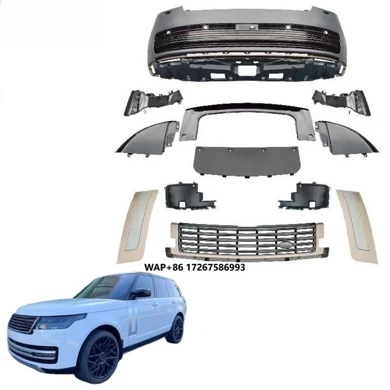 

SV Style From Body Kit for Front Bumper Grille Side Fender Vent Cover for RRV L405 L460