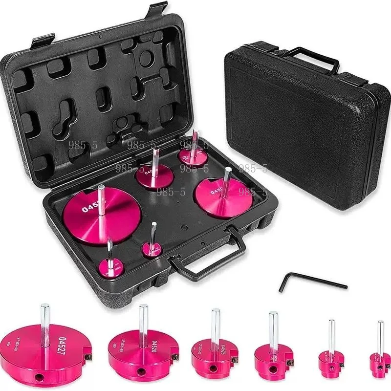 Plastic Pipe Reamer Kit, Multisize Pipe Fitting Processing Reamer Tools