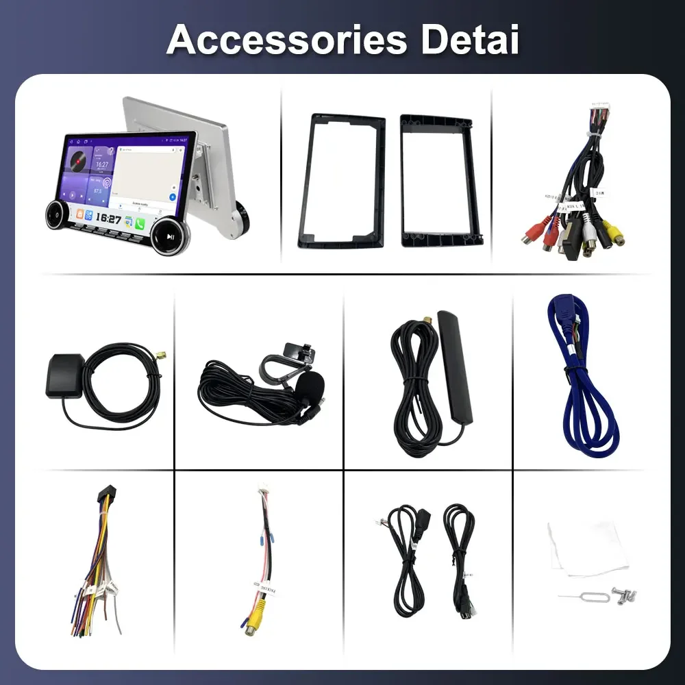 شاشة 11.8 بوصة 4 8 Core 8+128G Diamond 2k Qled Series Android Universal