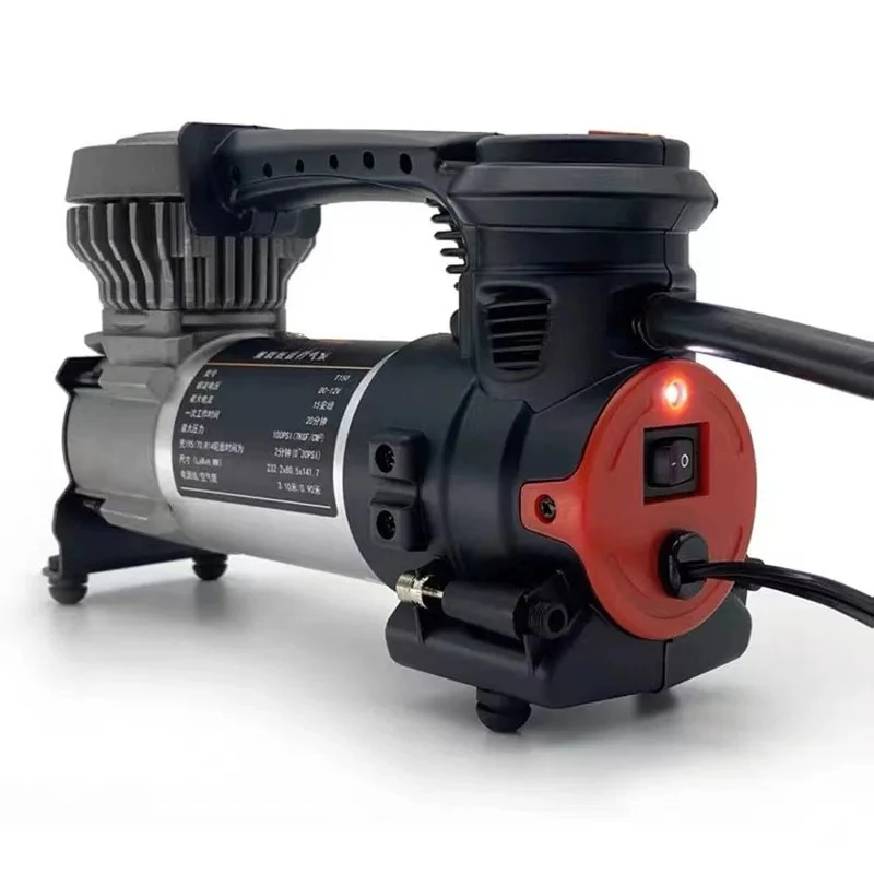 12V vehicle digital display automatic preset tire pressure car tire pump off-road SUV vehicle T150