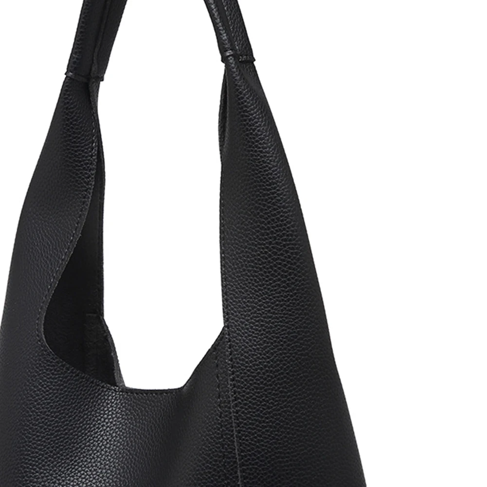

Slouchy Hobo Bag for Women Magnetic Closure Shoulder Purse PU Leather Large Capacity Hobo Bag for Work Travel