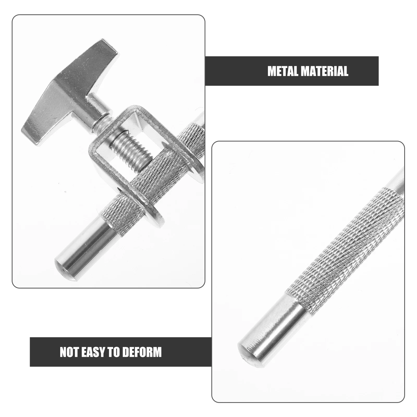 

2pcs Holder Clip Adjustable Mounting Clamp For Drum Kit Cowbell Fixing Bracket Support Drum Set Accessory Cowbell Mount Clamp