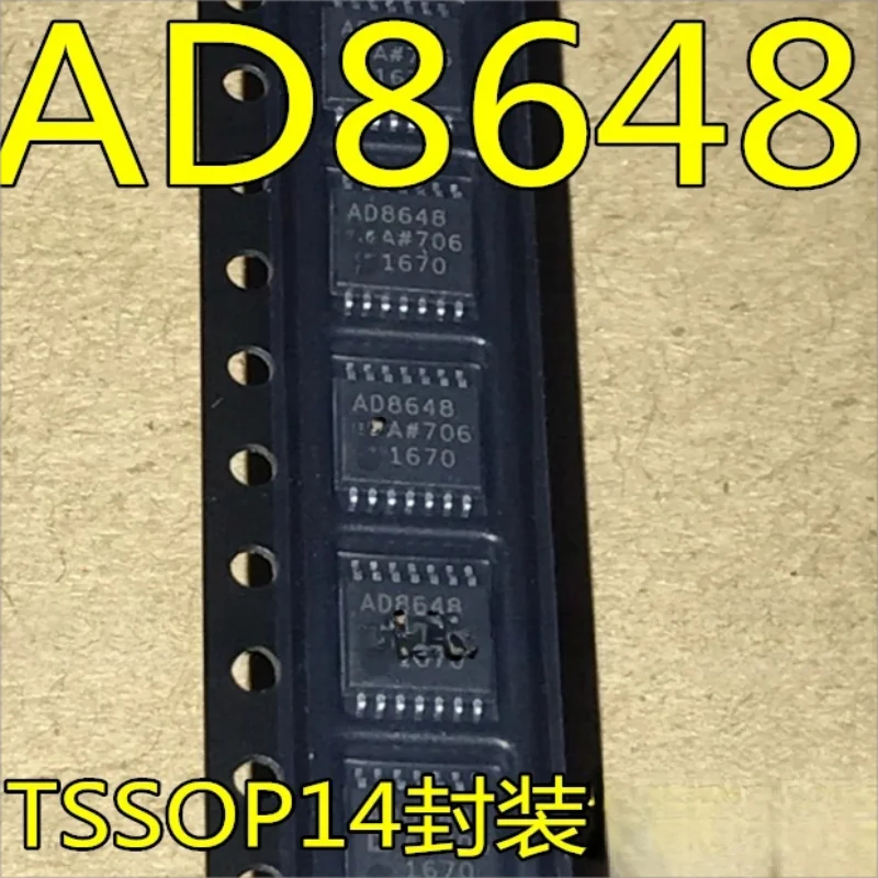 10PCS   AD8648ARUZ AD8648ARU AD8648 TSSOP-14 precision amplifier chip brand new