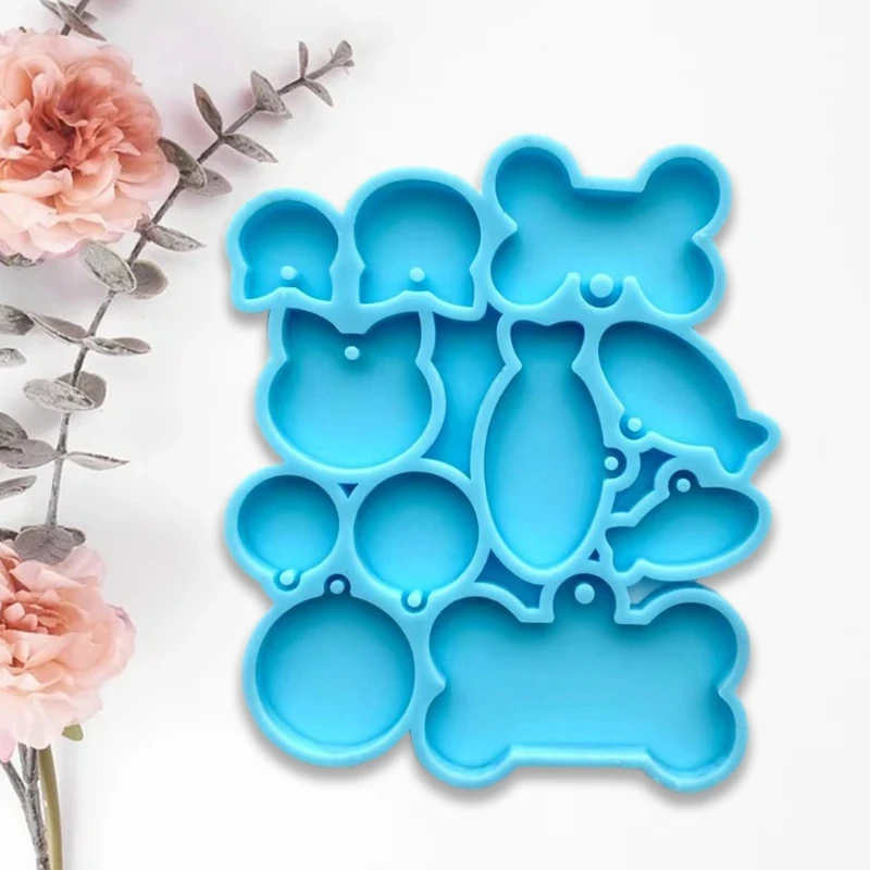 DIY Craft Handmade Gifts for Friends and Family Silicone Molds Durable Unique Molds for Cute Various Pendants Making Dropship