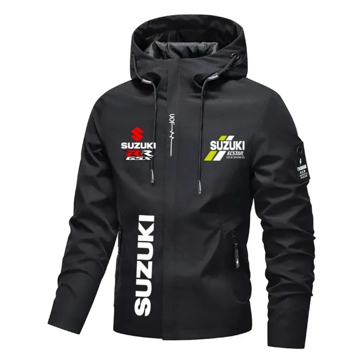 

Men's Windproof Hooded Motorcycle Jacket Autumn Winter High-Quality Riding Sweatshirt Bestseller Suzuki 2026