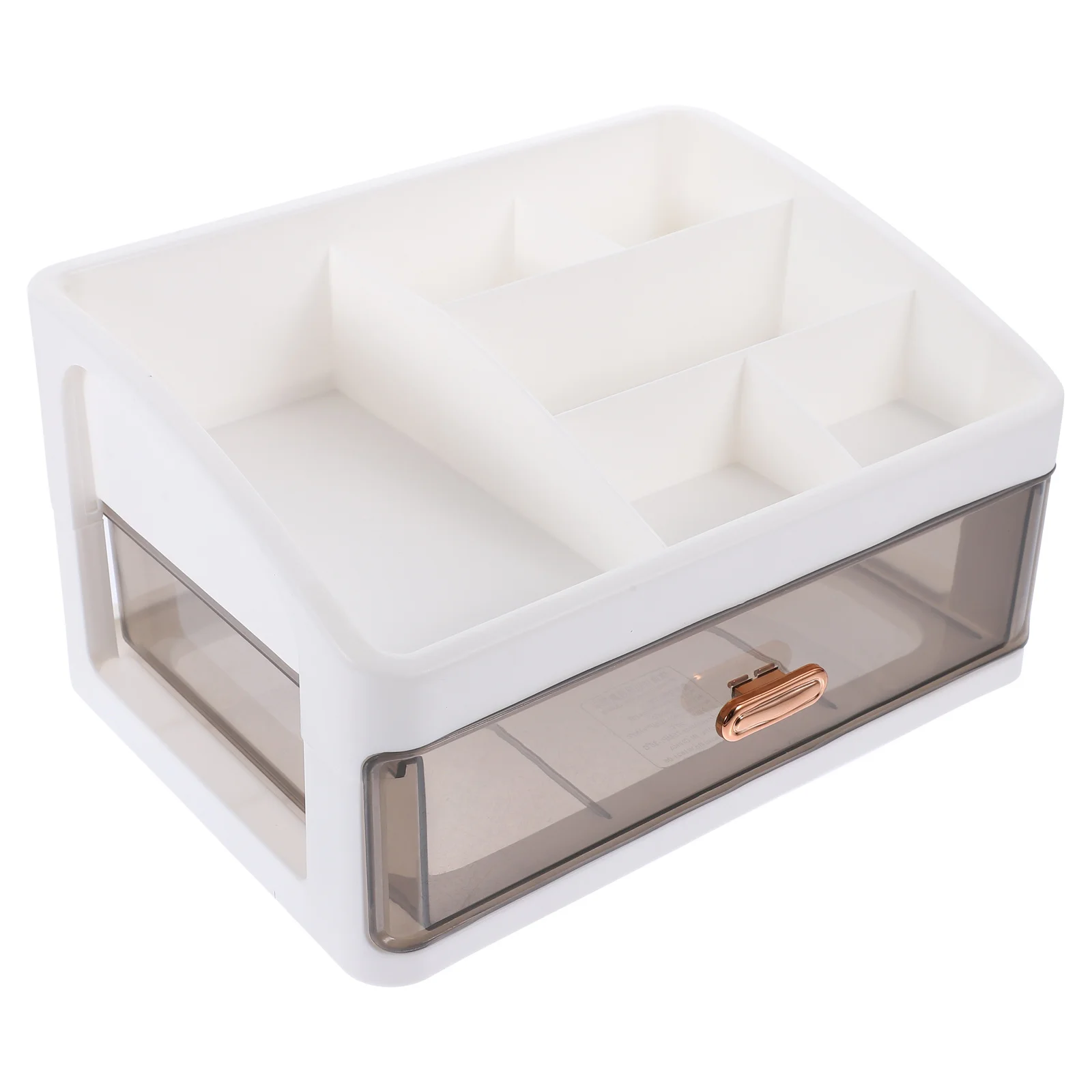 

Desktop Storage Box Office Organizer Plastic Multifunctional Sundries Container for Pen Tape Ruler Cutter Holder Desk Storage