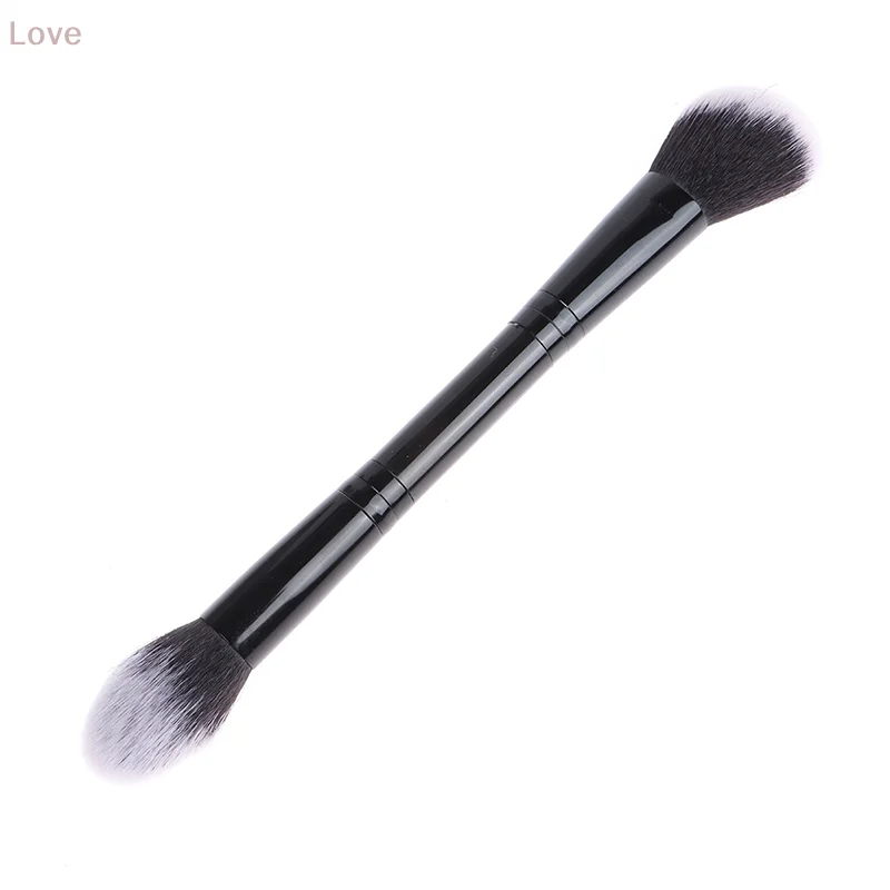 [L&P] Double Head Makeup Brushes For Highlighting Face Contour Soft Hair Blush Brush Beauty Cosmetic Tools