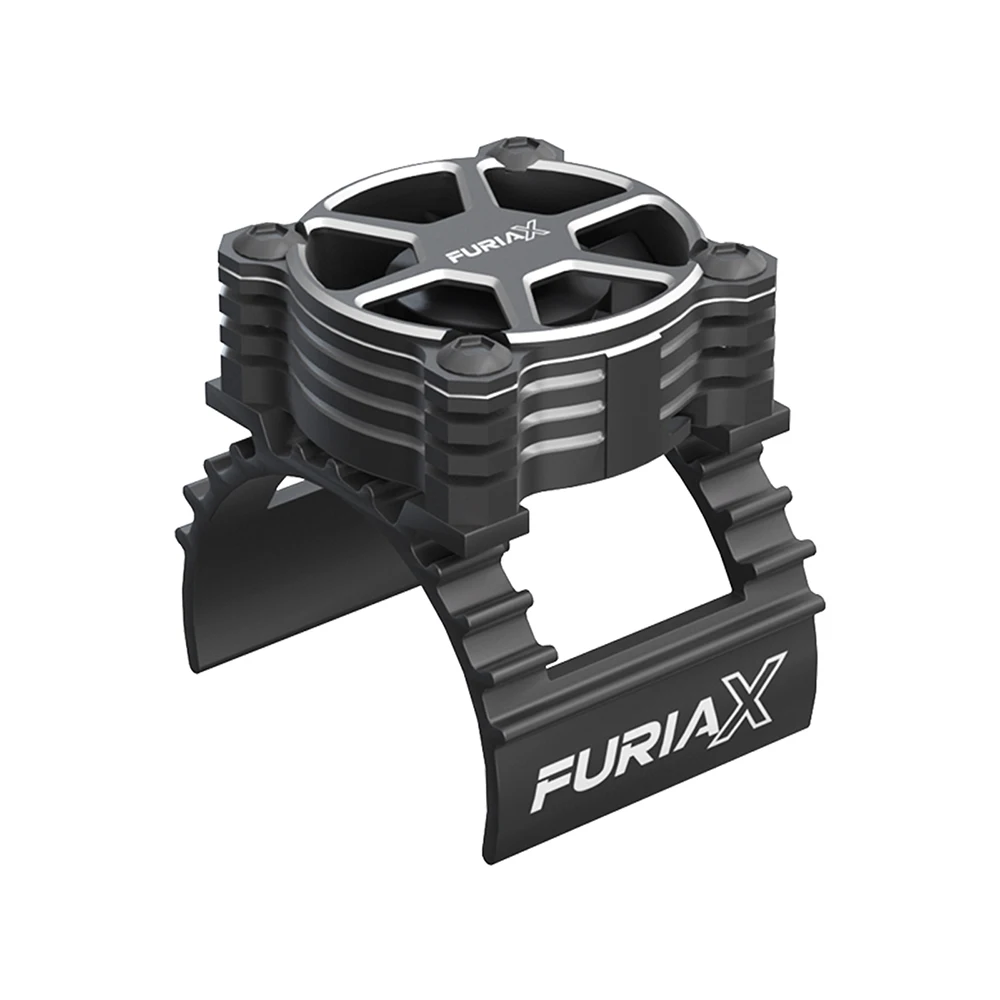 SKYRC Metall-Lüfter, 28000–30000 U/min, CNC-Aluminium, 8,4 V, FuriaX CoolSink Pro Lüfter-Set für 1/10 3650 Motoren, ferngesteuertes Auto – Detail 1