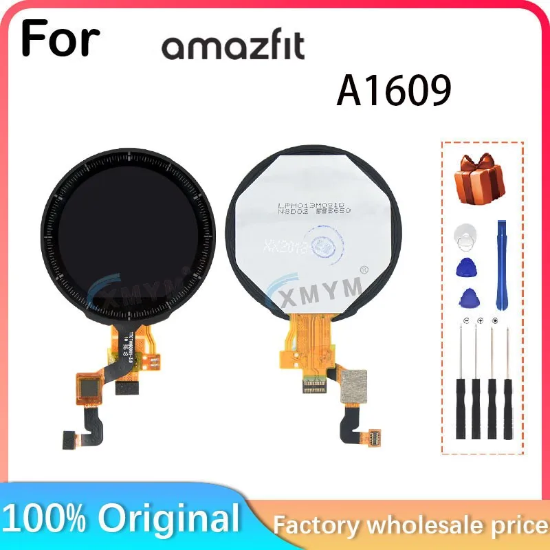 For Huami Amazfit Stratos 2 LCD Display Touch Screen, For Amazfit Stratos 2 A1609 A1619 LCD Display Touch Repair Assembly