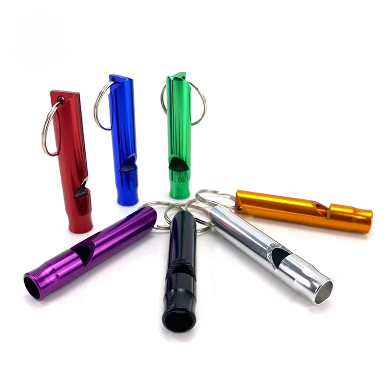 Portable Emergency Whistle Keychain, apito multifunções, camping, caminhadas, ferramentas ao ar livre, pingente chaveiro, equipe presentes