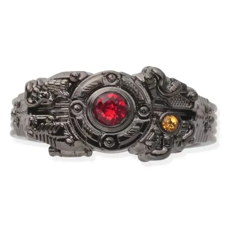 Kamen Rider Black Sun Shadow Moon Joint Electroplated Silver Jewelry Ring Ring Student Wearing Jewelry