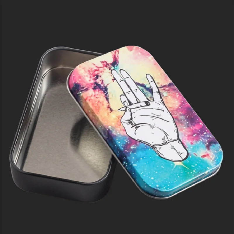 Cigarette Box Case Tobacco Humidor Box Case Container Cigar Cigarette Tobacco Rolling Paper Storage Box Case Cigarette Case Box