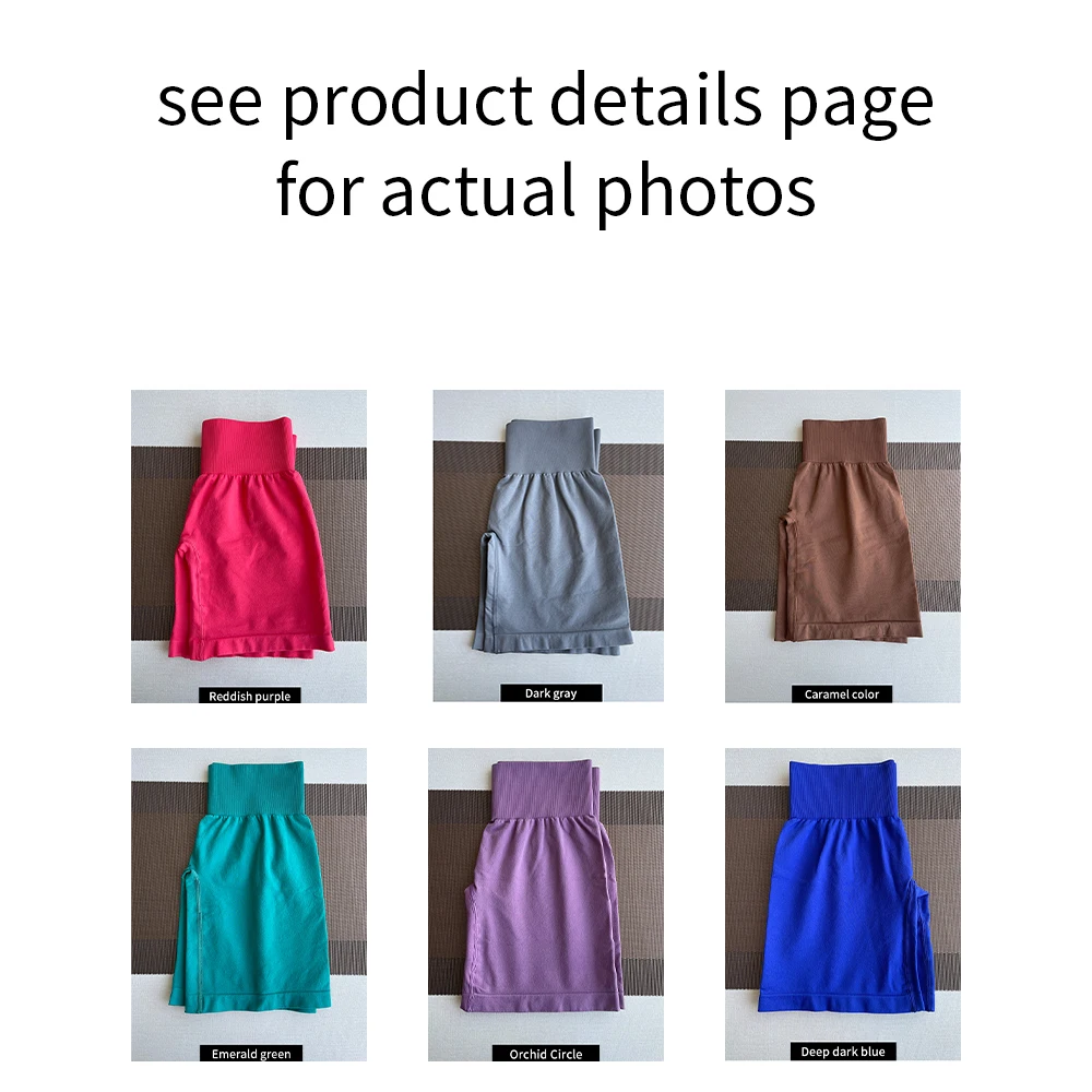 Рисунок 6 - TKITK однотонные бесшовные шорты из спандекса