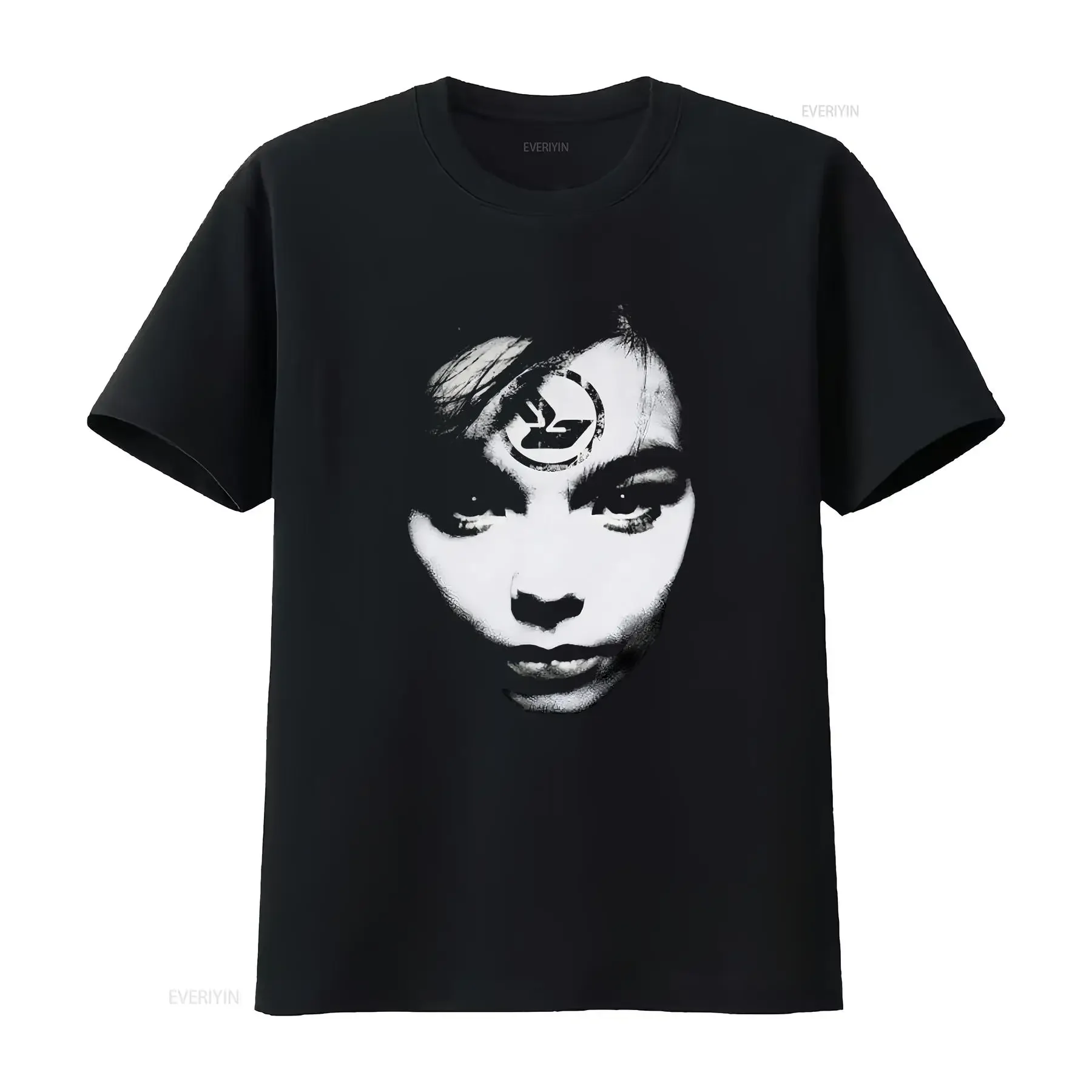 Bjork 1995 Vintage Vibe T shirt vintage Washed Versatile Soft Top For Everyday Wear Unisex homme Stylish Stretched fashion