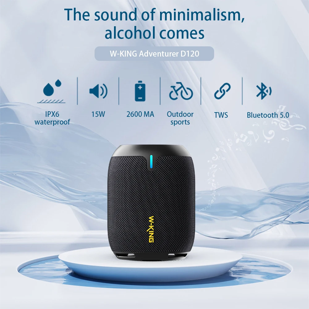 D120  Mobile wireless Bluetooth speaker for home and outdoor portable charging