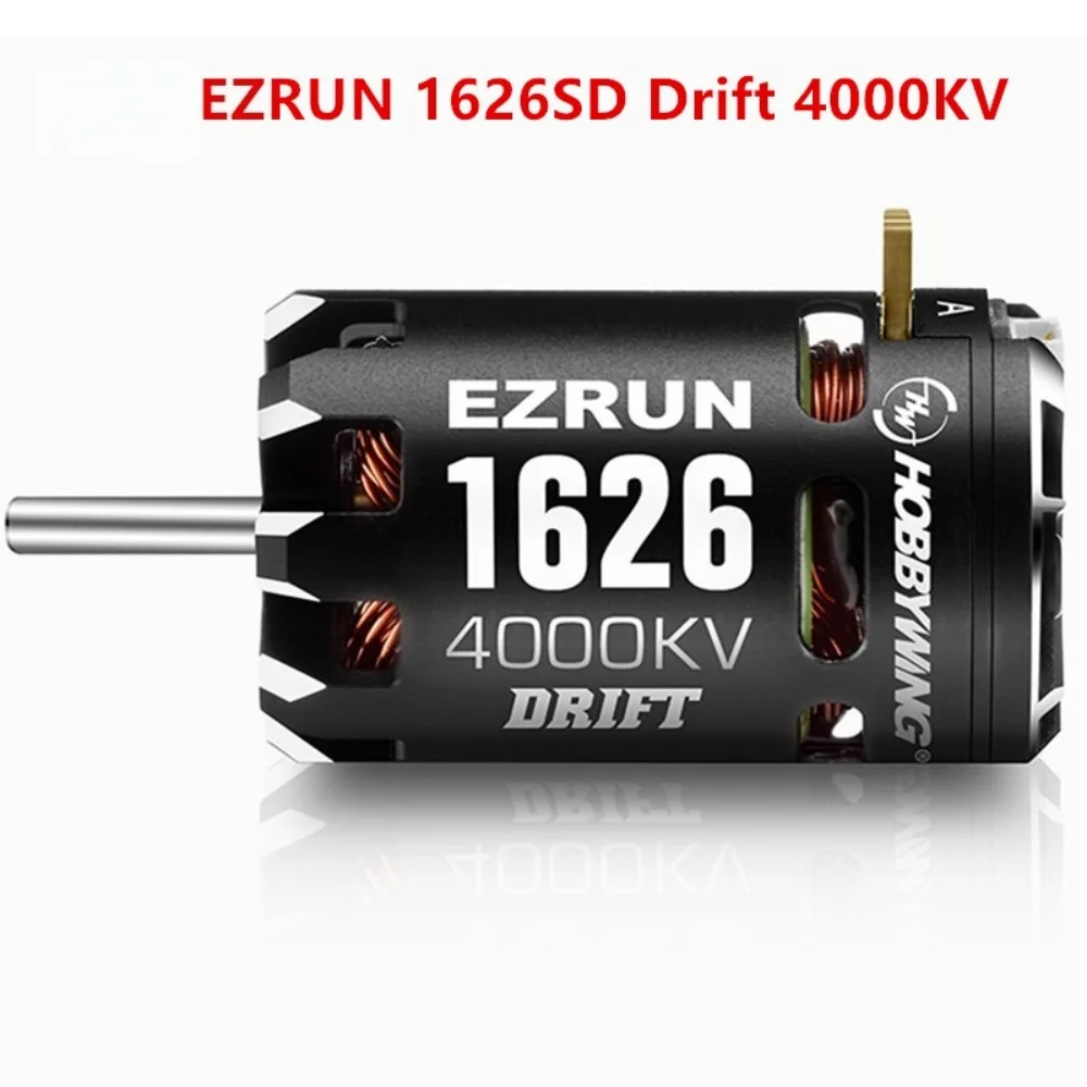 FATJAY Hobbywing EzRun 1626 SD センサー付きブラシレスモーター 3500KV 4000KV 5000KV 6500KV 1/28 ミニカー用