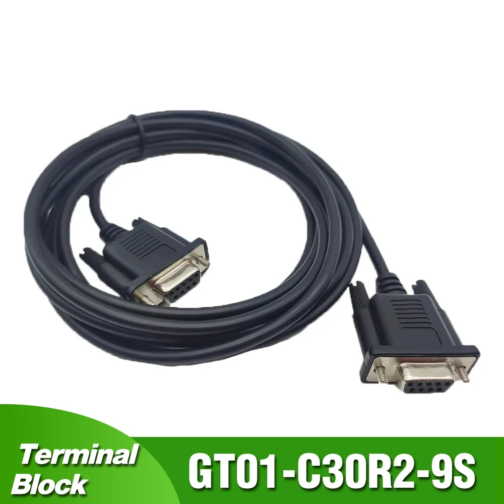 

GT01-C30R2-9S for Mitsubishi GT1040/1050/GT11/GT15 Touch Screen Programming Cable Data Line with Magnetic Ring