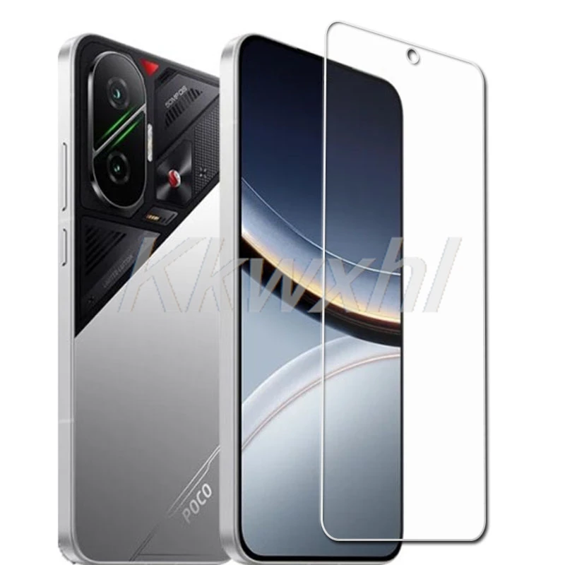 2-4PCS 9H HD กระจกนิรภัยสําหรับ Xiaomi Poco F7 XiaomiPocoF7 PocoF7Pro F7Pro PocoF7 Ultra PocoF7Ultra ป้องกันหน้าจอฟิล์ม