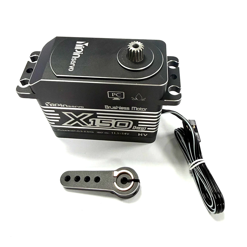 1/5 RC Car Servo 150KG 120KG 130KG 100KG Brushless Motor Servo 80KG Digital Servo For RC Car Boat Waterproof Metal Gear Servos view 3