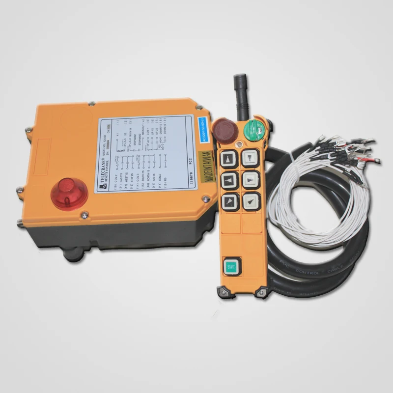 F24-8D/8S 8 push buttons Telecrane Remote Control Single Speed or Double Speed For Control Crane or Hoist