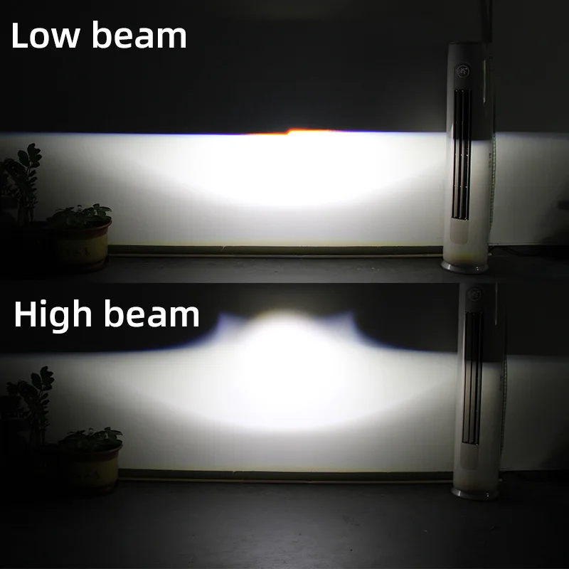 XP6 3.0 Led Headlights Lens CSP 3570 White 6000K High Power 140W High Low Beam Bi Led Projector Lens 3Inches Headlight