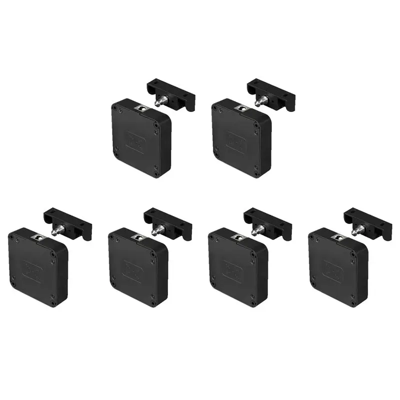 6X Tuya Smart Cabinet Door Lock For Cabinets Bluetooth & IC Card Access App Control Keyless Entry-Y41A