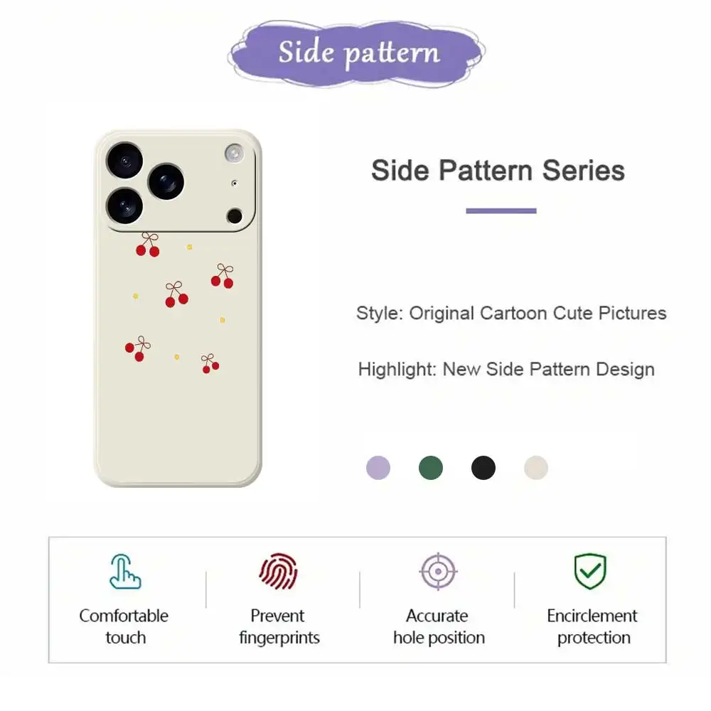 حافظة لهاتف آيفون 17 16 15 14 Pro Max Plus 11 12 13 Pro Max Mini XS Max XR X 7 8 Plus 16e غطاء سيليكون كابا