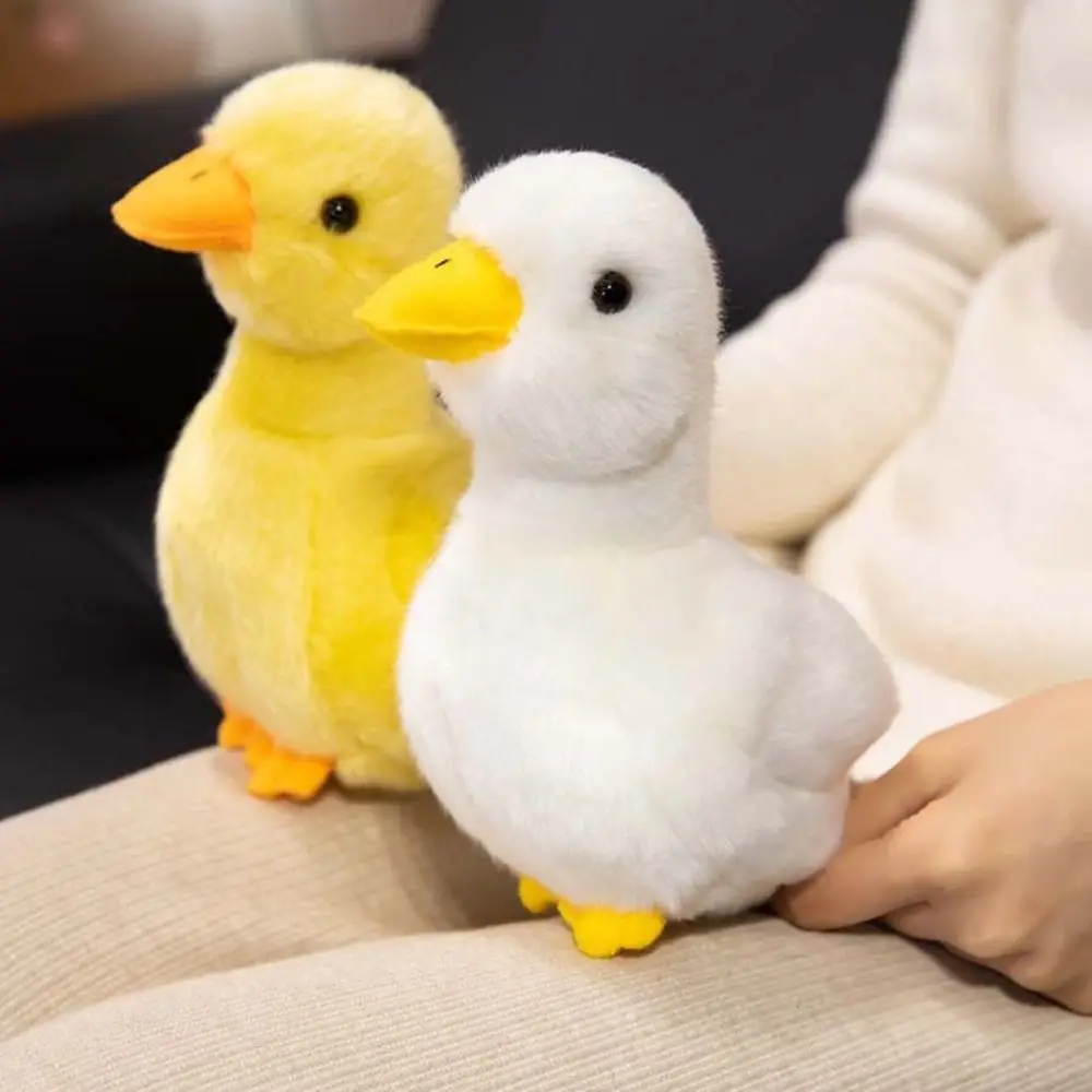 Chick Stuffed Yellow Duck Yellow Duck Soft Pillow Cartoon Little Duck 20cm Home Decor Sitting Animals Children Gift