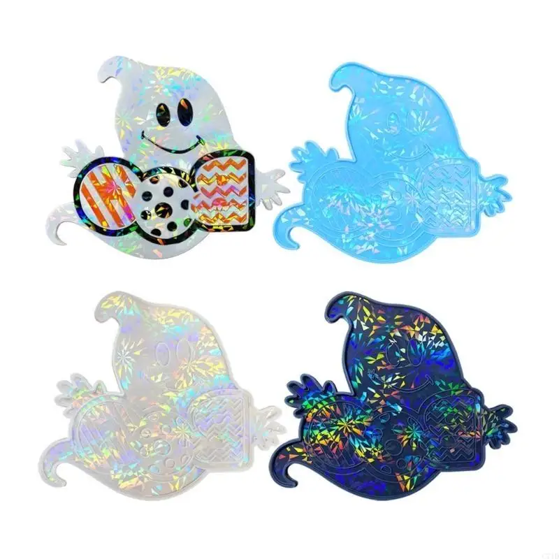 

Halloween Skull Earrings Epoxy Resin Mold Silicone Molds Handmade for Doorplate