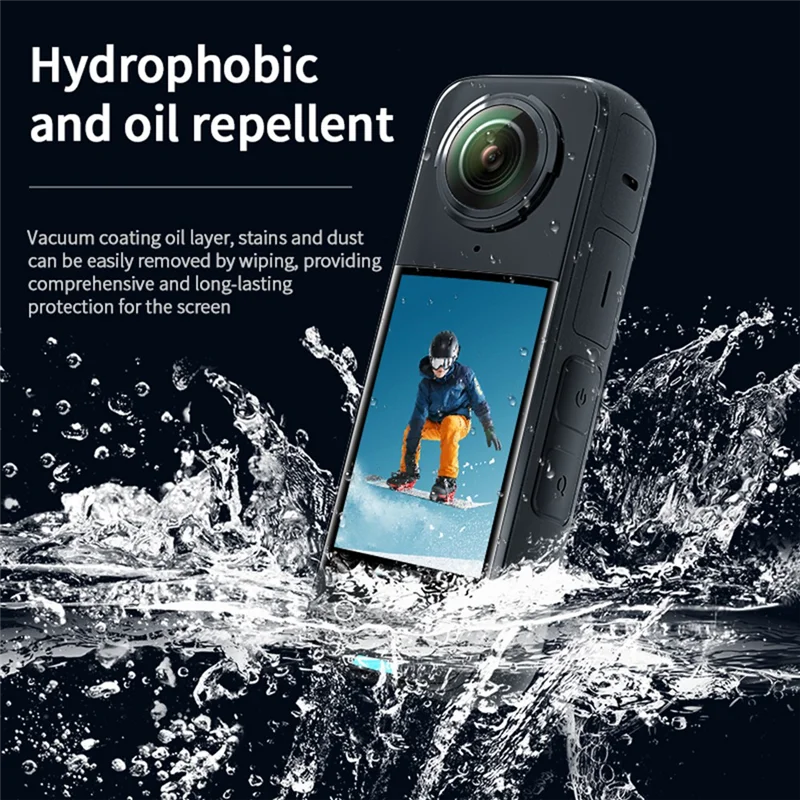 Защитная пленка из закаленного стекла для Insta360 X4, защитная пленка для экшн-камеры Insta360 X4, аксессуары