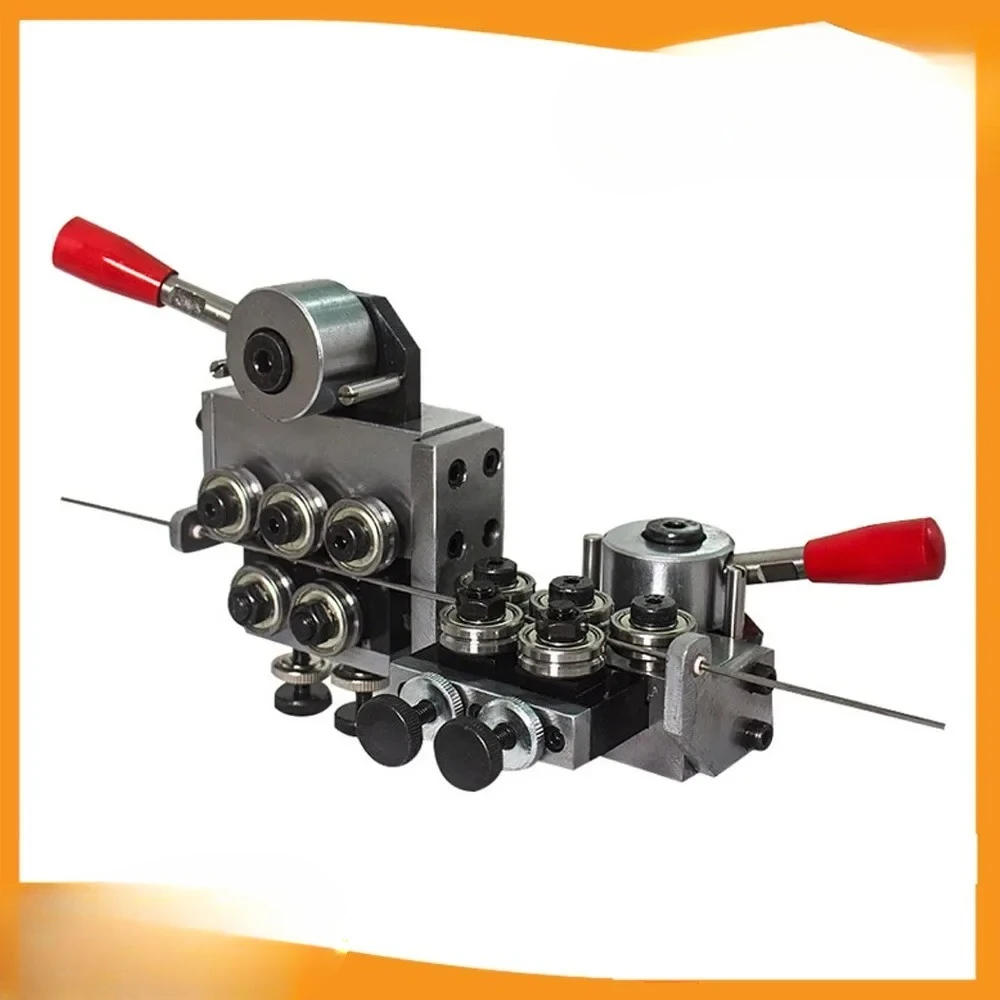Steel Wire Straightener Metal Wire Straightening Machine with 10pcs Straighten Wheels