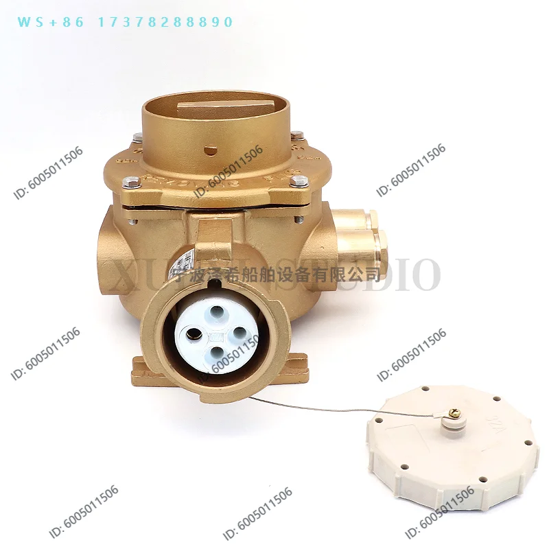 Marine copper high current 32A interlocking switch with socket CTS CZS CZKLS3-2 115 215 415