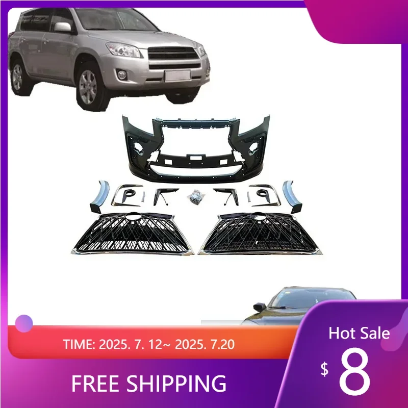 

Modified BODY KIT Bumper for TOYOTAs RAV4 2009 2010 2011 2012 CONVERSION for LEXUS STYLE