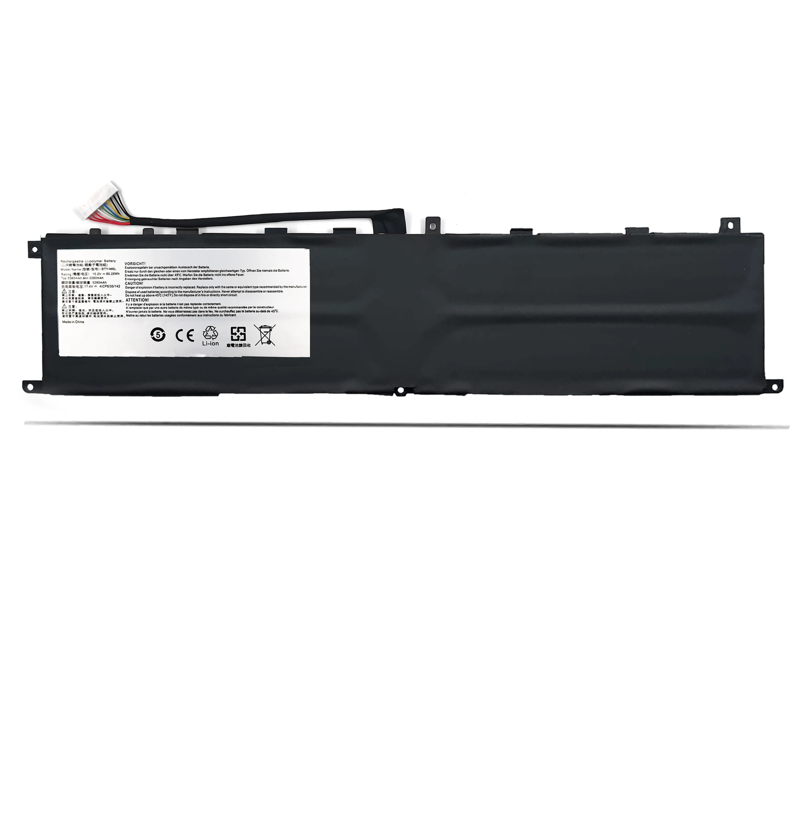 Laptop Substituição Bateria para Msi Gs65 Stealth Thin 8rf 8re 9re Ps42 8rb P65 Creator 8rd 8re Ms16q2 Ps63 Moder Bty-m6l