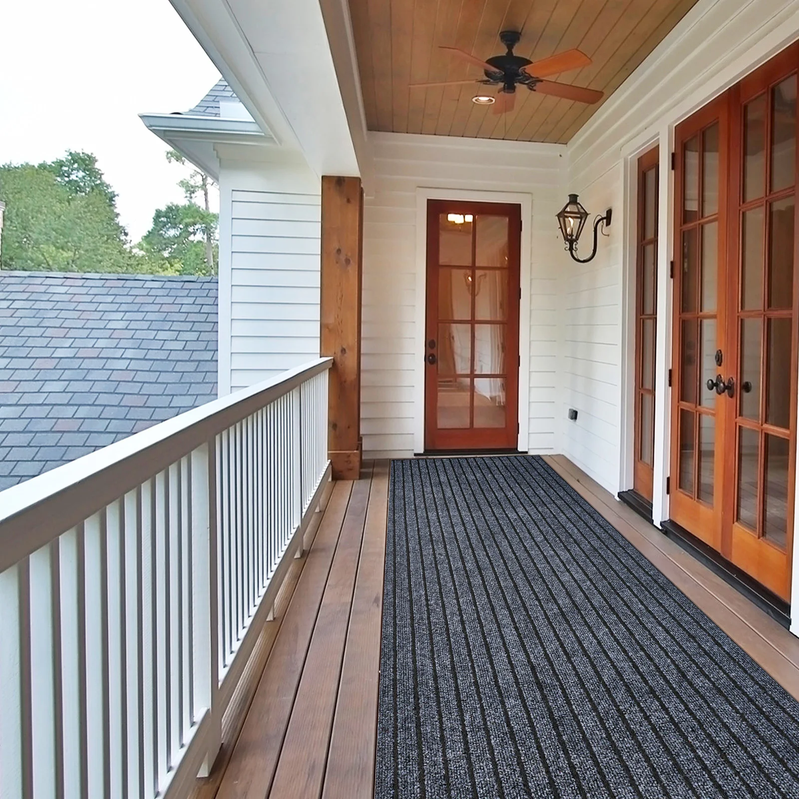 Striped Floor Carpet, Entrance Hallway Floor Mat Carpet, Household Absorbent Anti Slip Kitchen Carpet