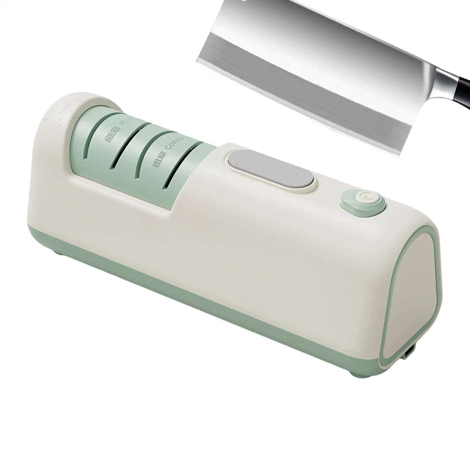 Scissor Sharpener Electric Cordless Cutter Sharpening Machine Household Scissor Sharpener for Kitchen Home Office Garden