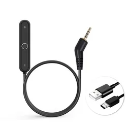 Bluetooth 5.0 Handsfree Music Receiver Wireless Stereo Audio Adapter for Bose QC3 QuietComfort 3 Headphones