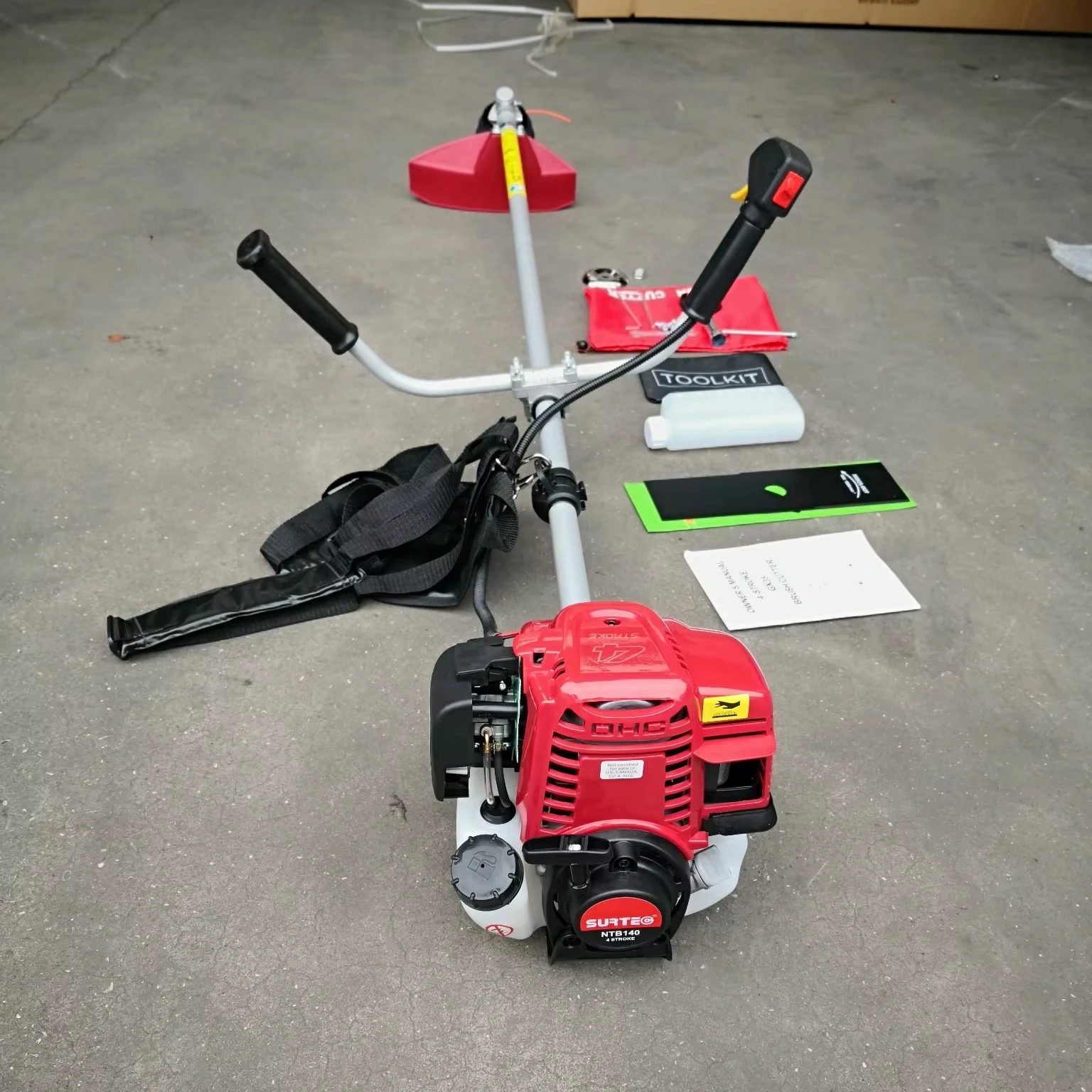 

Бензиновый кусторез-триммер для ATV и UTV с 4-тактным двигателем GX35, мощный, для ношения на плече