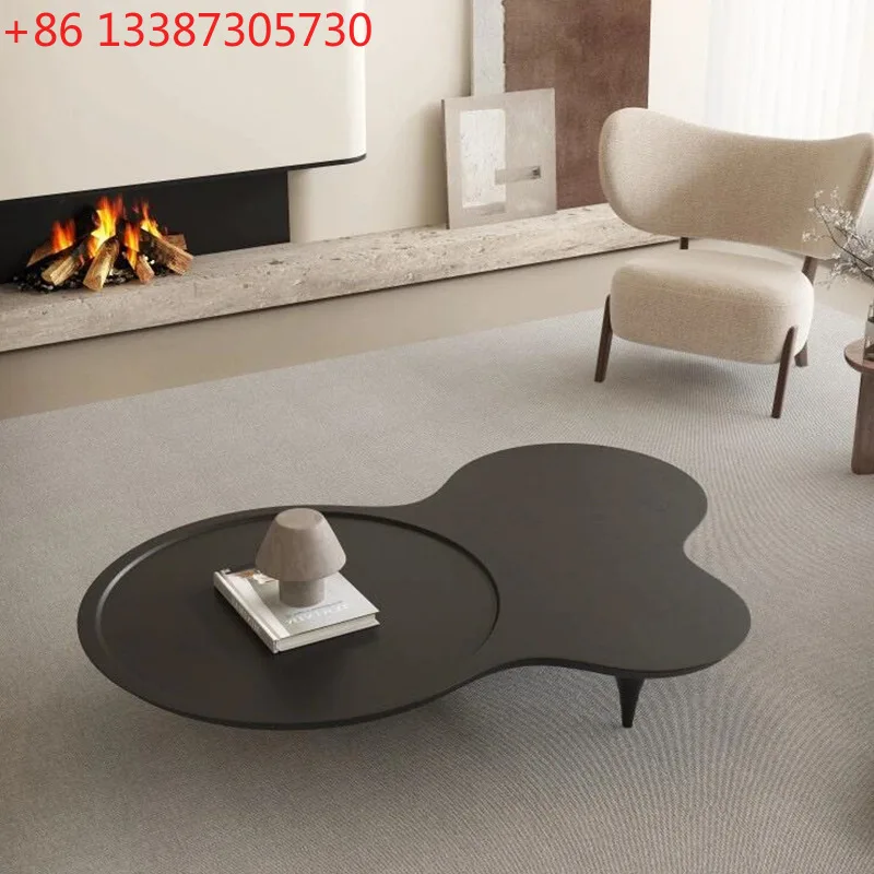 

Журнальный столик Wabi Sand Cream Wind Cloud, креативный дизайн, нерегулярный чайный столик для гостиной, дома