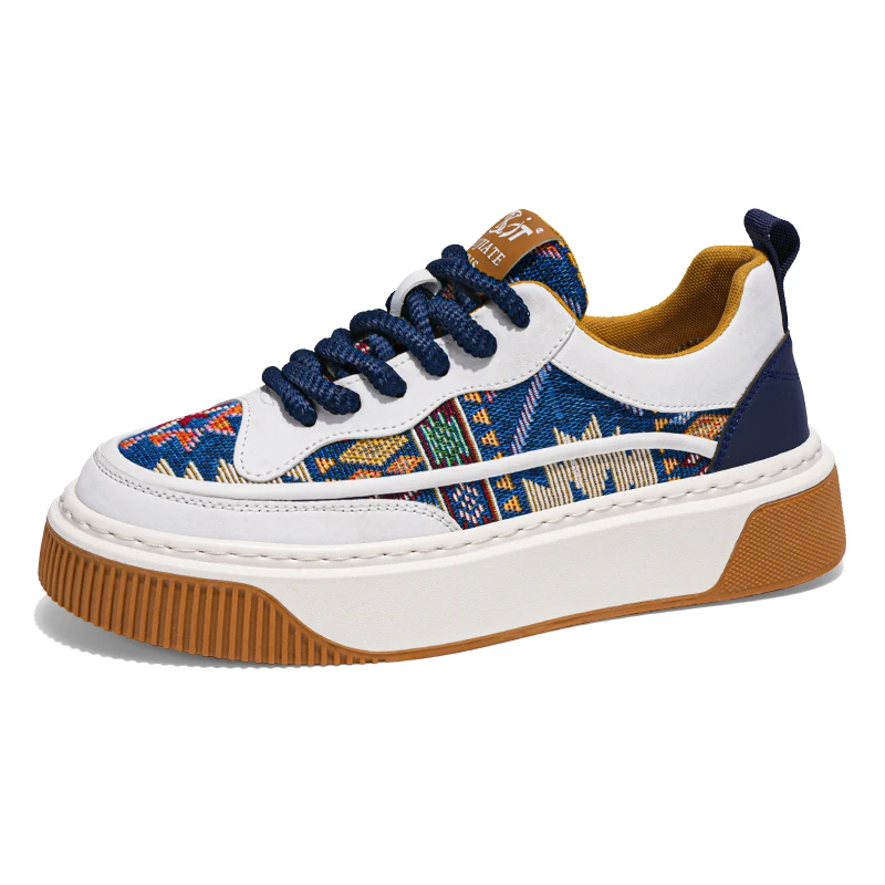 

Men's motorcycle spring trend new low top fashionable casual board shoes, comfortable and breathable men's shoes