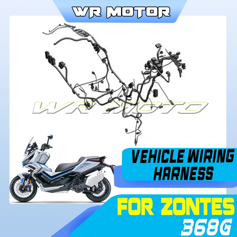 Motorcycle Full Wiring Loom Main Harness Cable Wire Fit ZONTES 368D/E/G/K/M Original Replacement Part