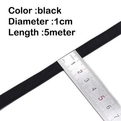 10mm Black 5Meter