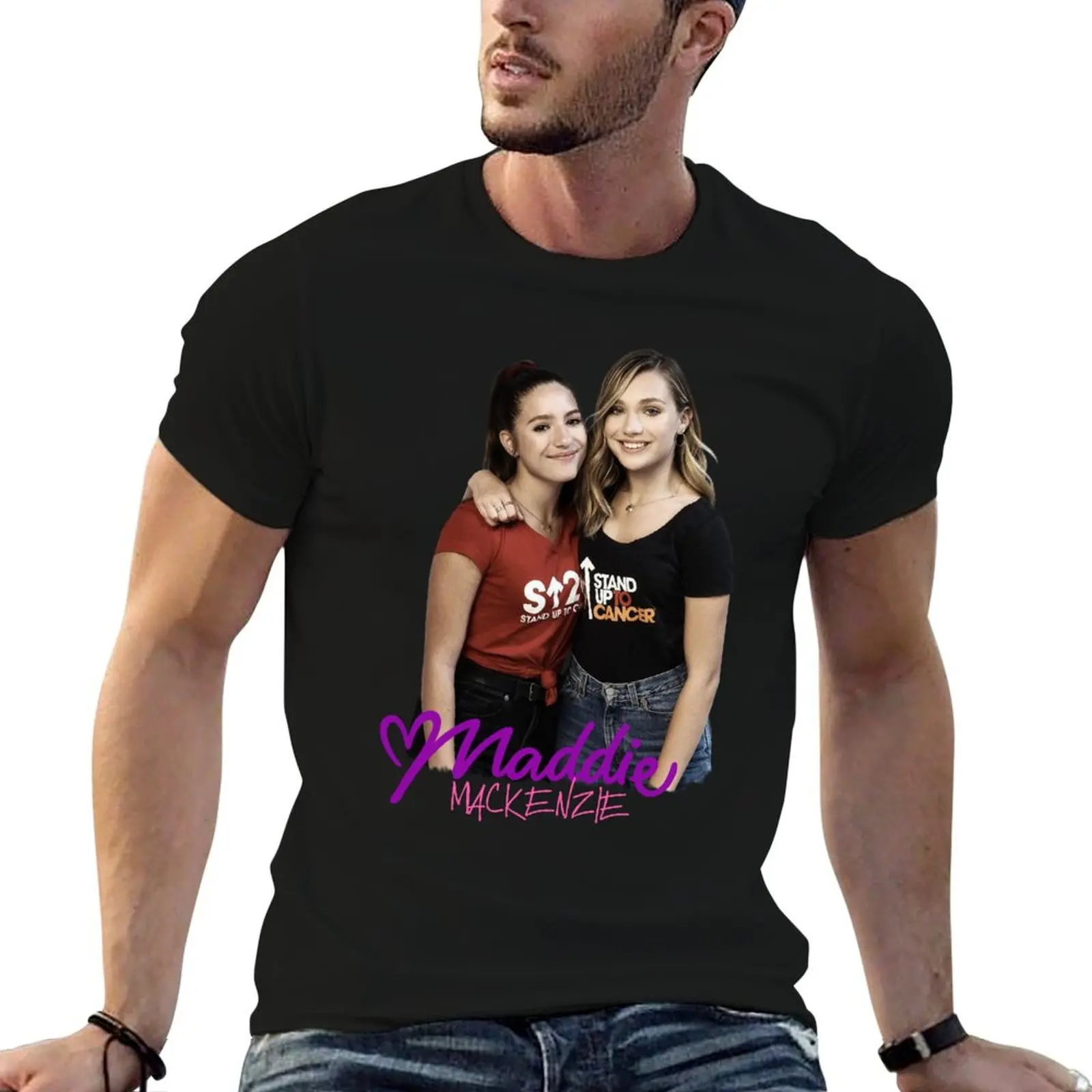 

Maddie & Mackenzie Ziegler T-Shirt t shirts with prints anime t shirts oversize t shirts for man cotton funny T-Shirt