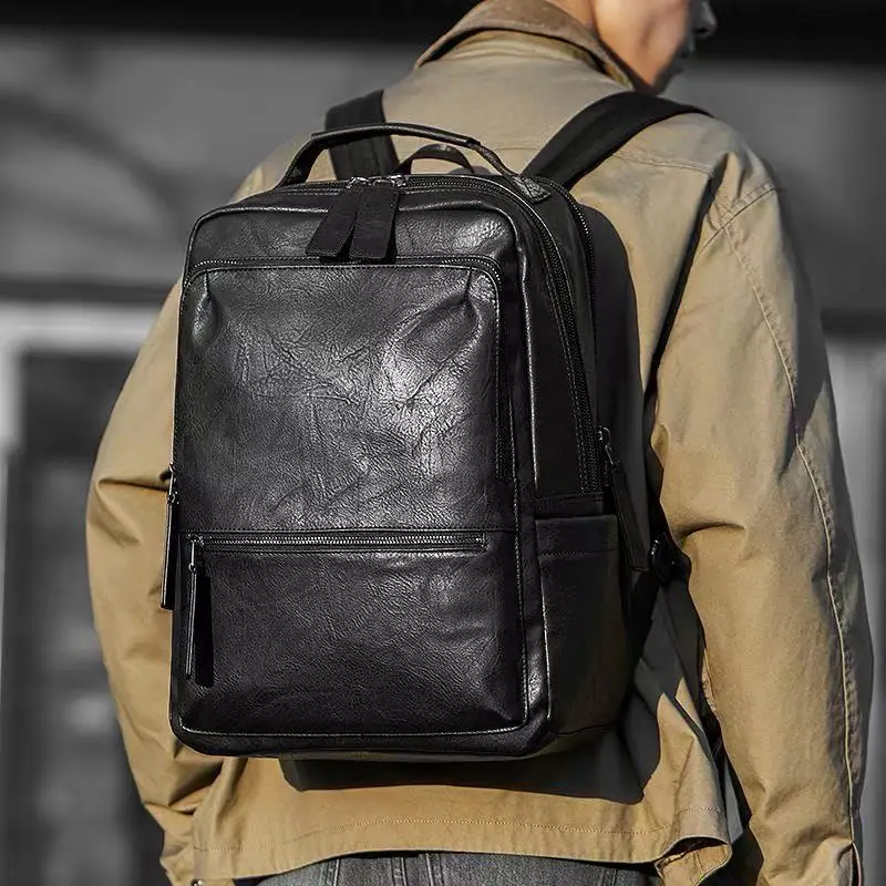 new-design-men's-backpack-fashion-large-capacity-travel-bag-suitable-for-13-15-inch-laptop-backpacks