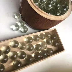 Transparent Glass Beads Round Glass Marbles 13/ 14/ 16mm  Decorative Vase Fish Tank Glass Ball For Children's Toys Gifts 100 Pcs