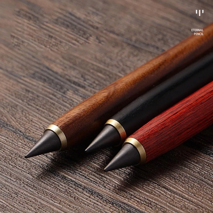 1 قطعة قلم + 5 قطعة طرف قلم رصاص خشبي أبدي HB لا تحتاج إلى شحذ غير قابل للكسر للطلاب رسم عالي التقنية