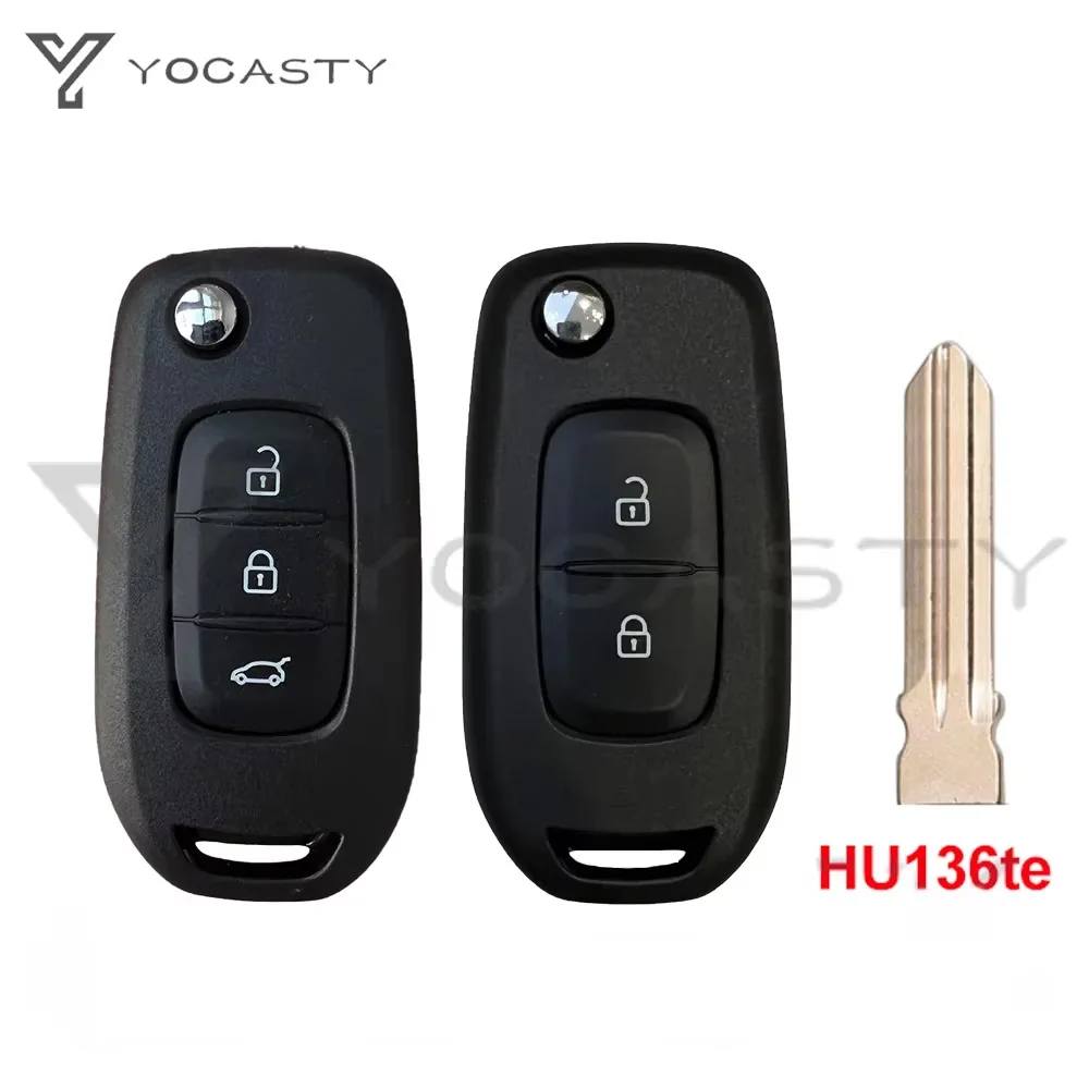 

YOCASTY CWTWB1G767 Smart Flip Car Key PCF7961M 4A Chip 433MHZ For Logan 2 Sandero 2 Duster Lodgy DUZ 2013 2014 2015 2016 2017