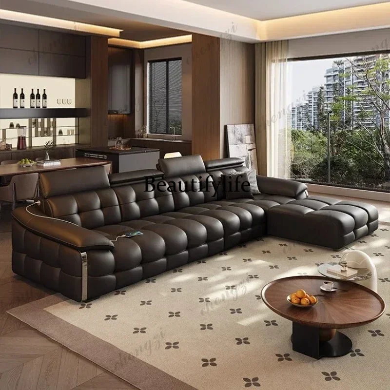 45 Modern Luxury Lawrence Sofa Leather Living Room Sofas Couch Armchair Home Furniture Leisure Sofa Armchairs Chaise Lounges