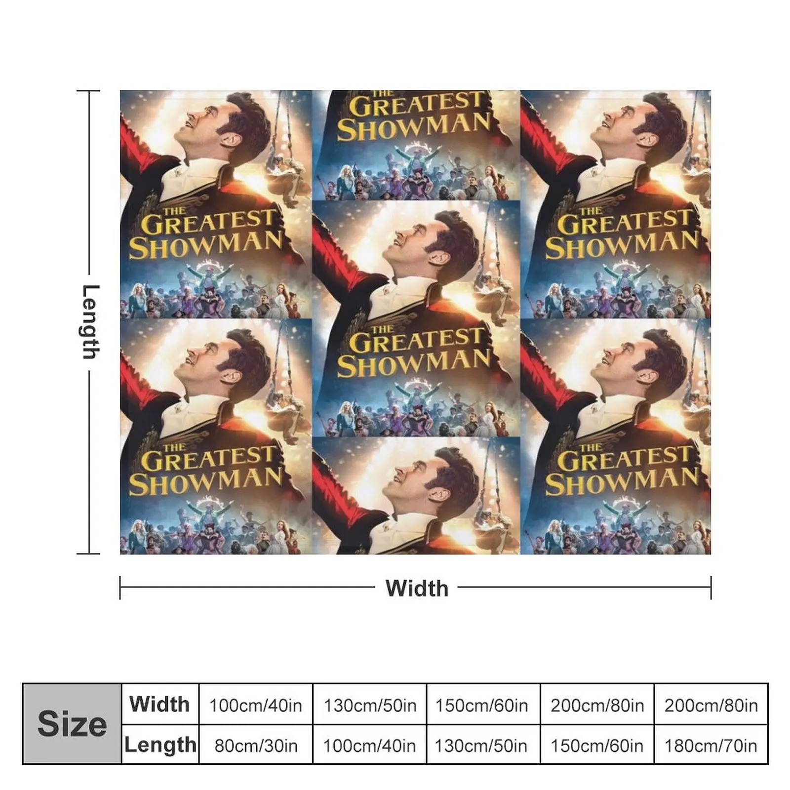 hugh the greatest showman jackman tour 2020 duaempat Unisex T-Shirt Front Throw Blanket Soft Beds Moving Hairys Blankets